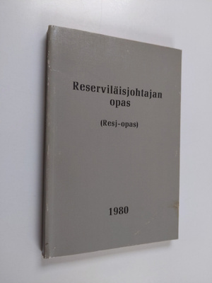 Reserviläisjohtajan opas