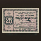Saksa Notgeld 25 Pfennig, Greiz 1.10.1919 - pikkukuva 1