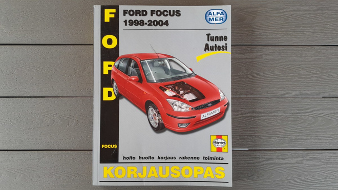 Ford Focus 1998-2004 korjausopas (Alfamer S217)