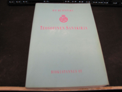 Blavatsky, H.P - Teosofinen sanakirja