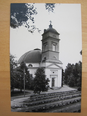 VANHA Postikortti Nokia 1950-l Alkup. Mallikappale