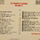 25 COUNTRY CLASSICS, VOL. 3 (CD UUDENVEROINEN) KENNY ROGERS - pikkukuva 3
