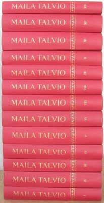 Maila Talvio - Kootut teokset I-XIII, Wsoy 1953-1956.