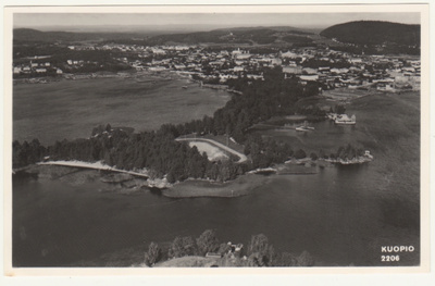 Kuopio Väinölänniemi ilmakuva Karhumäki
