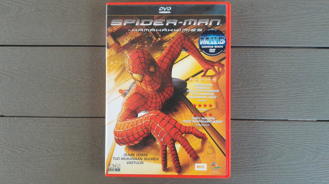 DVD: Spider-man / Hämähäkkimies *Egmont* (Toby Maguire 2002)