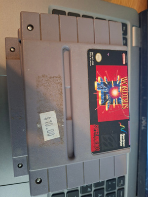 SNES Wordtris USA