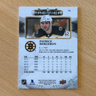 2022-23 UD Premier Patrice Bergeron Base /299 - pikkukuva 2