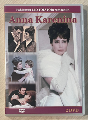 Leo Tolstoin ANNA KARENINA (1967) 2DVD (UUSI)