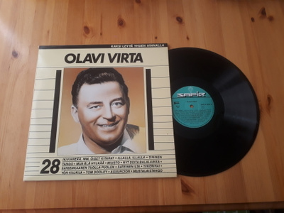 Olavi Virta – 28 Ikivihreää 2lp vuodelta 1988 hieno nm