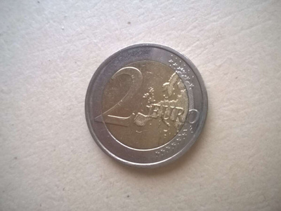 2 Euron Juhlaraha - 2 Euroa 10 v
