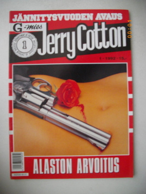 Jerry Cotton 1/1992: Alaston arvoitus (21.5)
