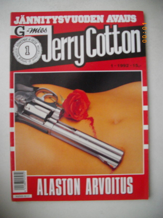 Jerry Cotton 1/1992: Alaston arvoitus (21.5)