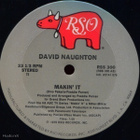 DAVID NAUGHTON :: MAKIN'IT :: VINYYLI MAXI 12" 1978 - pikkukuva 2