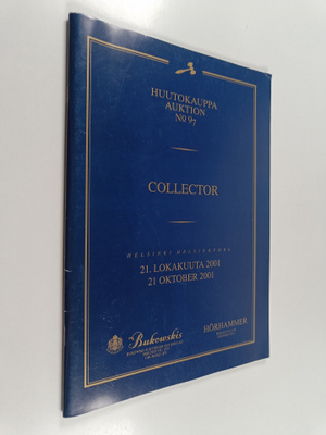 Huutokauppa auktion no 97 21. lokakuuta 2001