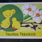 KULKEMATON VANHEMPI 1984 PÄÄSIÄISKORTTI - pikkukuva 1