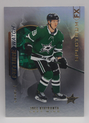 2020-21 Sp authentic Future watch Spectrum Joel Kiviranta