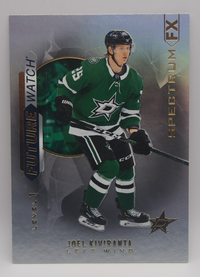 2020-21 Sp authentic Future watch Spectrum Joel Kiviranta