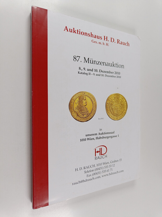 87. Munzenauktion : 8., 9. und 10. dezember 2010, katalog...