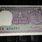 India Intia 1 Rupee 1975 P77 UNC- - pikkukuva 1