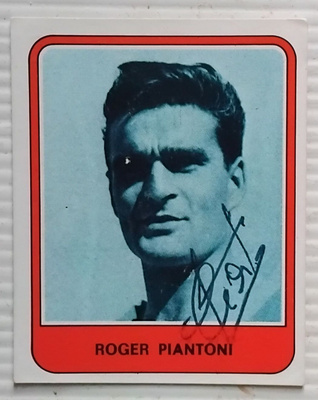 Roger Piantoni Ranska signed