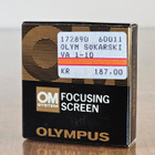 == Olympus OM Focusing Screen 1-10 - New Old Stock - pikkukuva 1