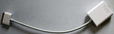Apple VGA Adapteri, 30-pin to VGA