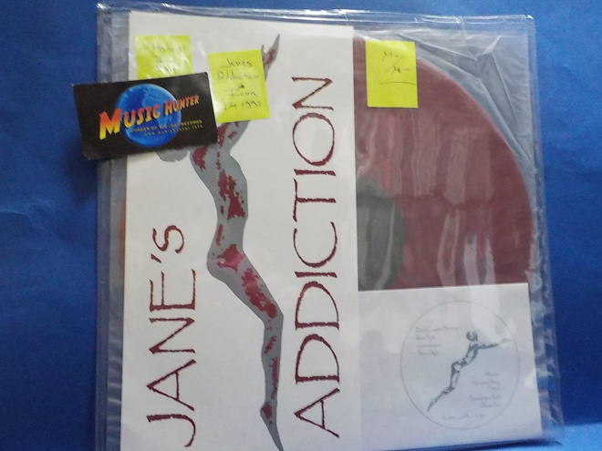 JANE'S ADDICTION - ROMA 1.4.1991 - M-/M- ITALY -91  LP