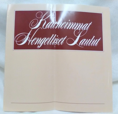 Kauneimmat Hengelliset Laulut