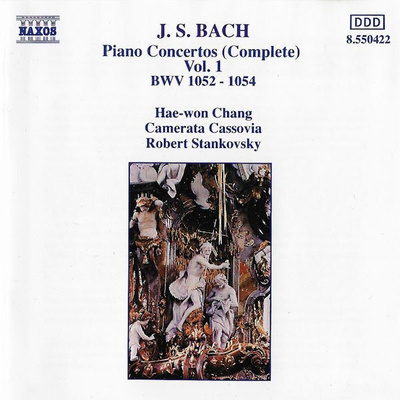 J.S.Bach : Piano Concertos Vol.1