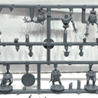 WHFB / Kings of War - 54x Skeleton Warriors + 3 Zombie [F26] - pikkukuva 5
