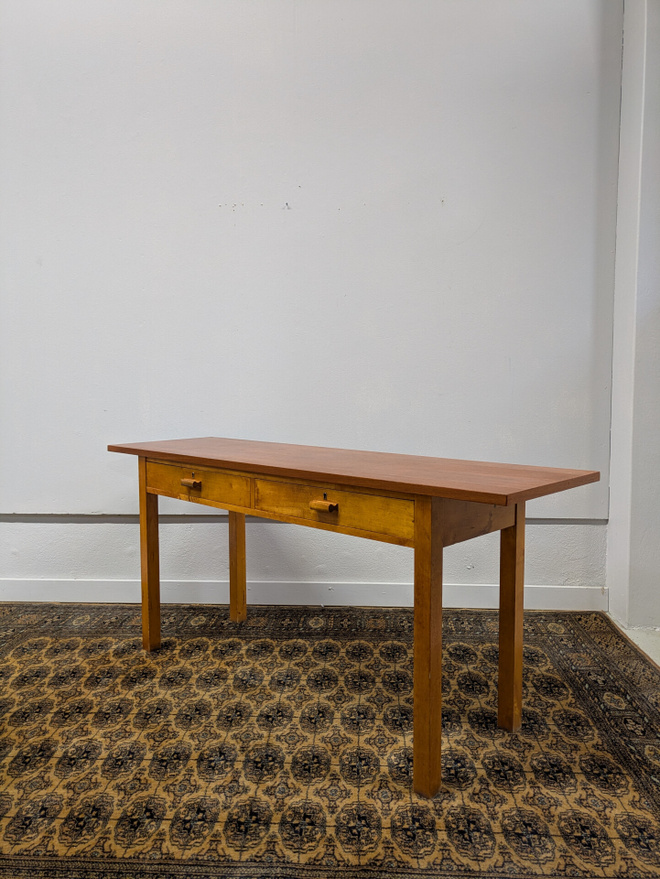 Teak sivupöytä / lipasto 50/60-luku