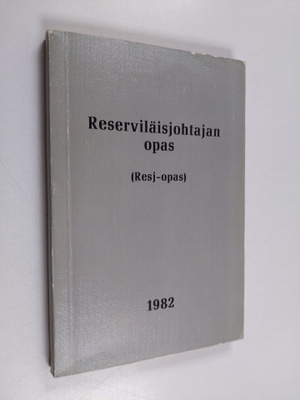 Reserviläisjohtajan opas (Resj-opas) 1982