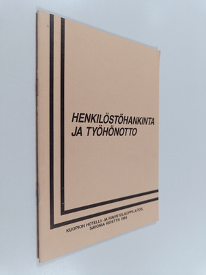 Henkilöstöhankinta ja työhönotto