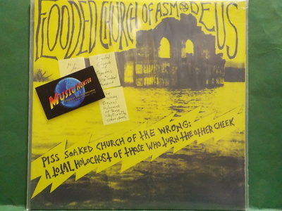 FLOODED CHURCH OF ASMODEUS - PISS SOAKED CHURCH.. - M-/M- LP