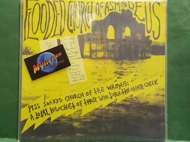 FLOODED CHURCH OF ASMODEUS - PISS SOAKED CHURCH.. - M-/M- LP