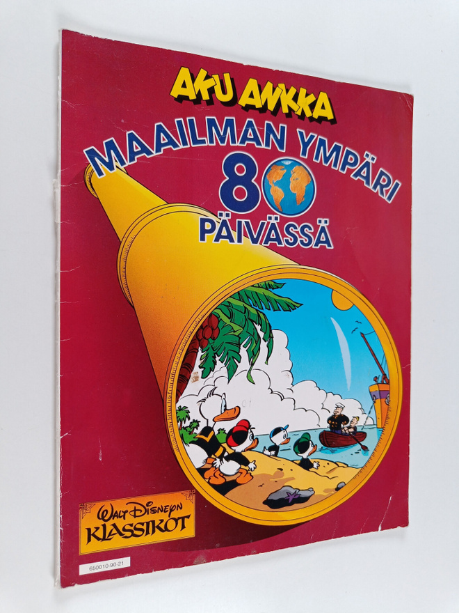 Aku Ankka : Maailman ympäri 80 päivässä