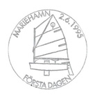 Åland 1995 Optimistijollien MM EP alareuna LOISTO LaPe 104 - pikkukuva 2