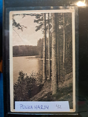 Punkaharju,  kulkematon vanha kortti.