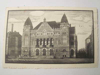 VANHA Postikortti Helsinki 1915