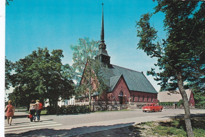 KIRKKOKORTTI - ÅLAND - MARIEHAMN KIRKKO - 1