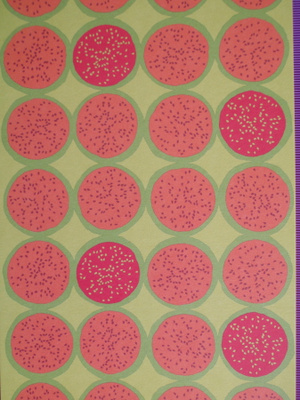 Marimekko Erja Hirvi "Hedelmäpeli"