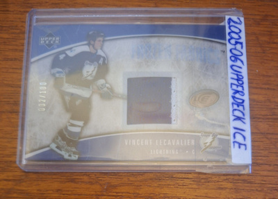 2005-06 Upper Deck Ice -Frozen Fabrics Glass