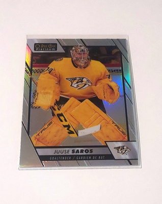 2023-24 OPC Platinum rainbow #88 Juuse Saros