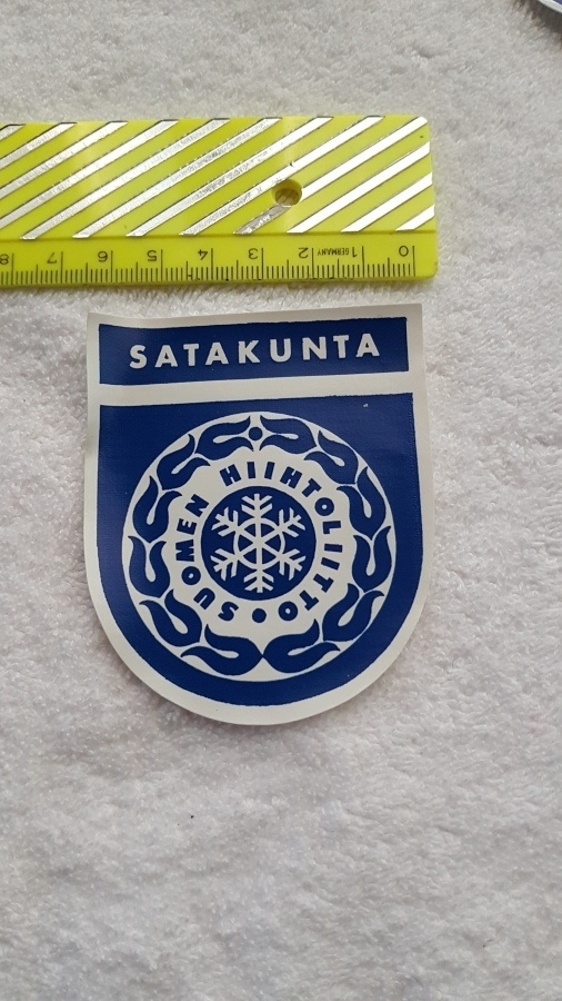 SATAKUNTA Kangasmerkki Hiihtoliitto VINTAGE