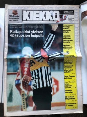 Kiekkolehti 10-1987.