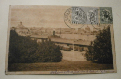 Helsinki, Eteläsatama, tavaravaunut, -makasiinit 1920 Ranska