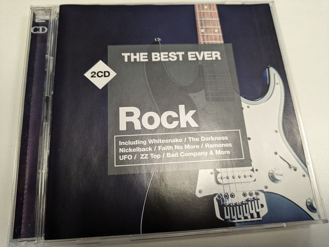The Best Ever Rock (2CD) VG++!! Whitesnake ZZ Top Skid Row