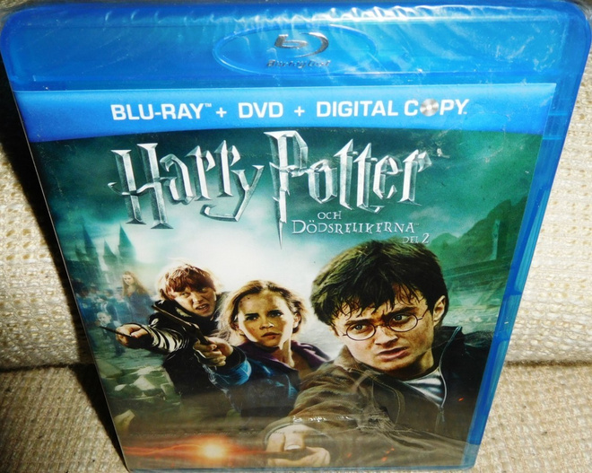 Harry Potter Ja Kuoleman Varjelukset 2 (muoveissa) Blu-ray+D
