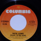 7" NICK LOWE - Cruel To Be Kind - single 1979 new wave EX - pikkukuva 1