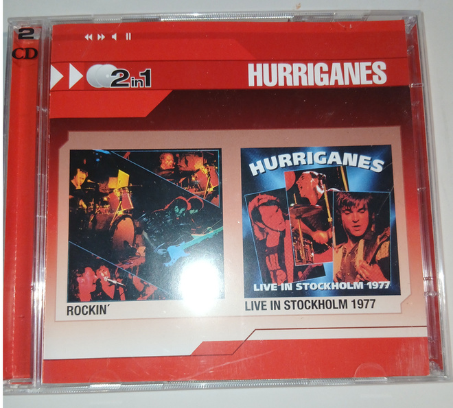 CD Hurriganes Rockin'/Live In Stockholm 1977